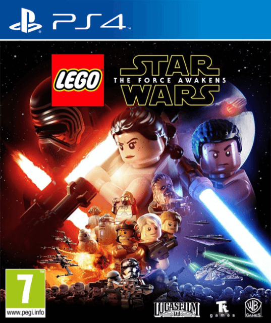 LEGO Star Wars The Force Awakens Deluxe Edition box art for Playstation 4